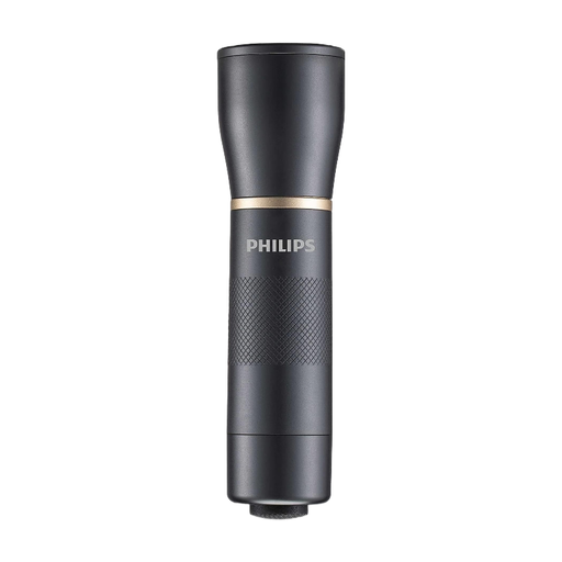 Philips SFL4000T/10 LED Flashlight - 120 Lumens, Includes 3 AAA Batteries, Black