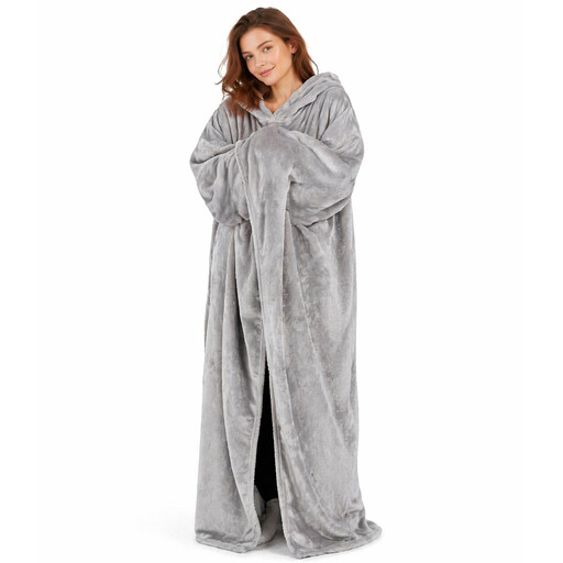 MENDALE Extra Long Blanket Hoodie