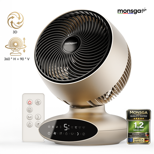 Monsga AC200 Turbo Table Fan