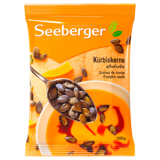 Seeberger 去壳施蒂里亚南瓜籽，200 g