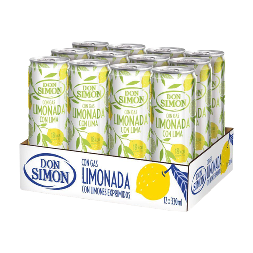 DON SIMON Sparkling Lime Lemonade 12 x 33 cl Pack
