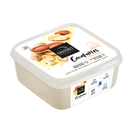 ERHARD Peanut Ice Cream with Crunchy Pieces 450 g