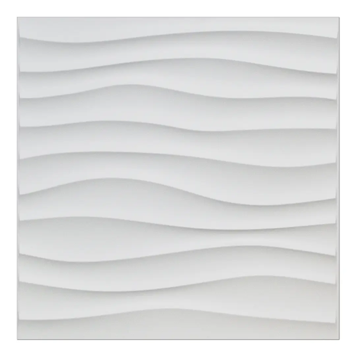 Art3d Textured PVC Wall Panels, White