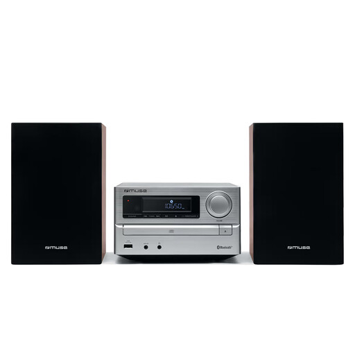 MUSE M-62 BTS Bluetooth Micro-System with CD, FM and USB Port