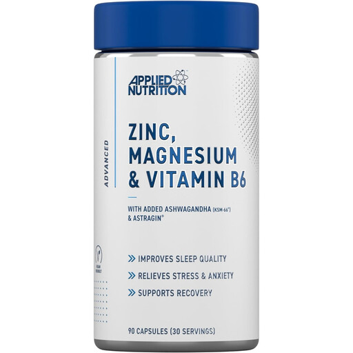 Applied Nutrition Zinc + Magnesium + Vitamin B6 with Ashwagandha