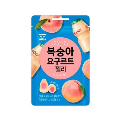 Seoju Peach Yogurt Gummy 50g