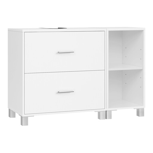 eSituro White Under-Sink Cabinet