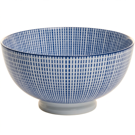 KOM Chinese Style Serving Bowl, Large Ceramic