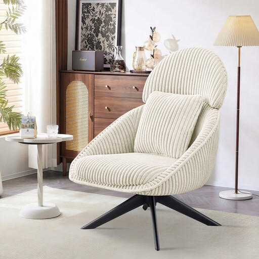 Ckaff Lounge Chair Beige