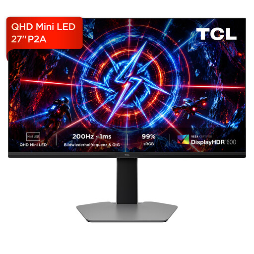 TCL 27P2A 27 inch Mini LED Gaming Monitor