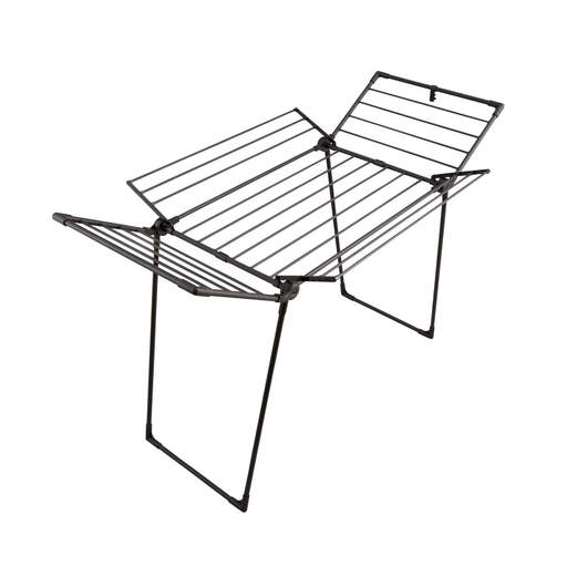 Swan Stealth Multi-Wing Outdoor & Indoor Clothes Airer, Black