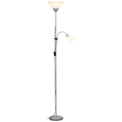 Brilliant Uplight with Warm White Light - Decorative Floor Lamp with Switch, 178cm Height, Perfect for Reading