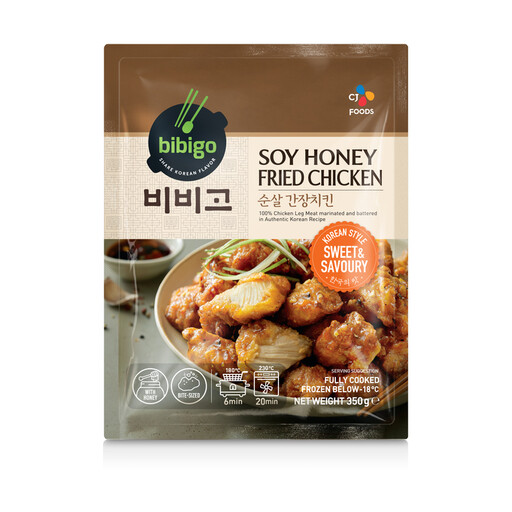 bibigo Korean Style Soy & Honey Fried Chicken 350g
