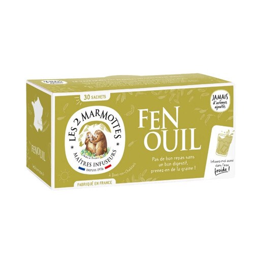 Infusion au Fenouil Les 2 Marmottes