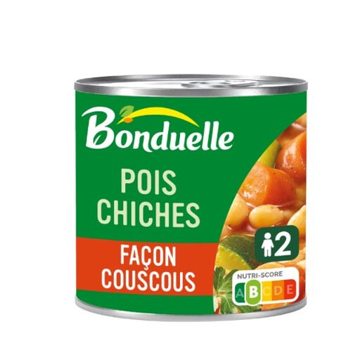 Bonduelle, chickpeas in couscous sauce 400 g