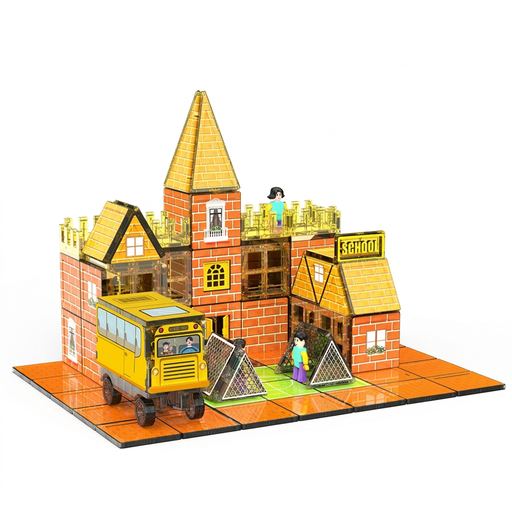 XINQIYUAN Qiyuan Villa Magnetic Building Blocks Set