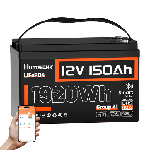 12V 150Ah Deep Cycle LiFePO4 Battery