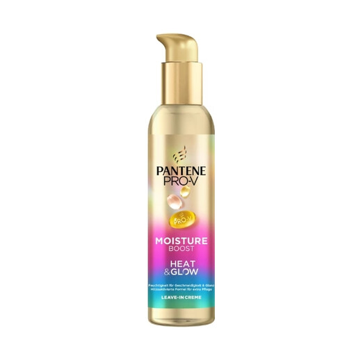 Pantene Pro-V Moisture Boost Heat & Glow Leave-In Cream