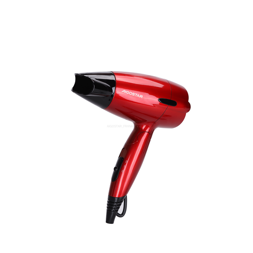 Aigostar Travel hair dryer/1500W/Red/VDE