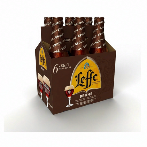 Leffe Belgian Abbey Beer Brown - 6 x 330 ml