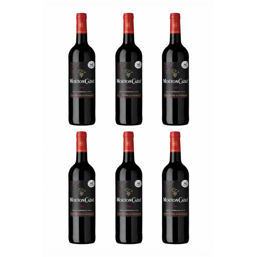 Mouton Cadet Bordeaux Rouge AOC Dry 6x0.75 L