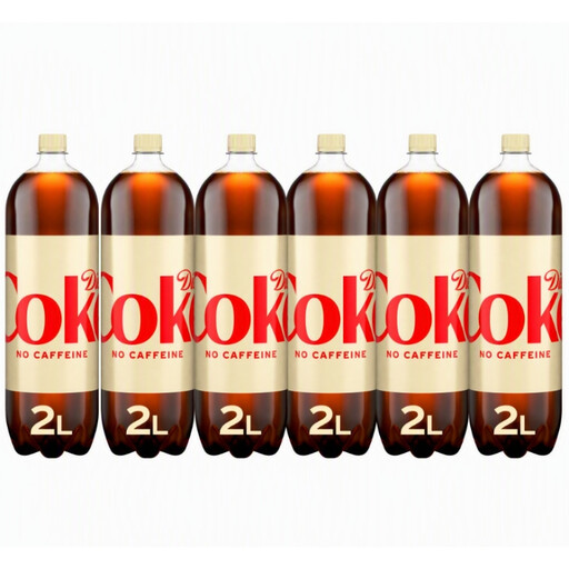 Diet Coke Caffeine Free 2L, pack of six