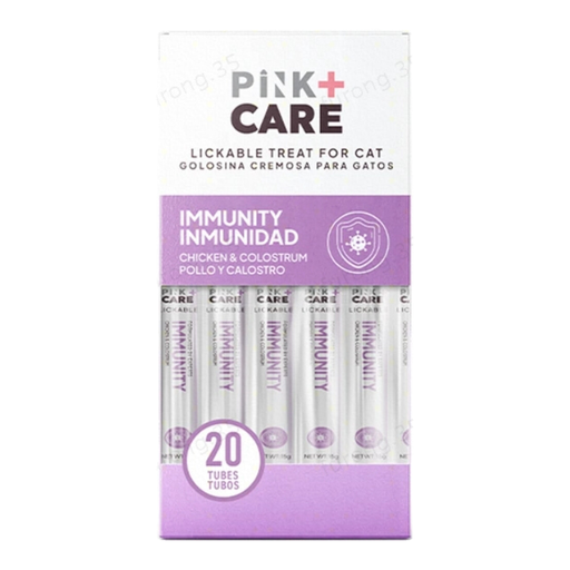 Pink+CARE Functional Cat Treats – Chicken & Colostrum