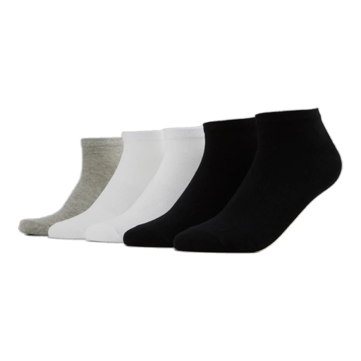 Urban Classics No Show Socks in een 5-pack met verschillende kleuren
