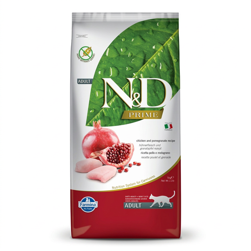 Farmina N&D Prime Adult Cat Food Chicken Grain-Free 5kg