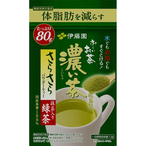 ITO EN Oi Ocha Instant Strong Green Tea with Matcha 80g