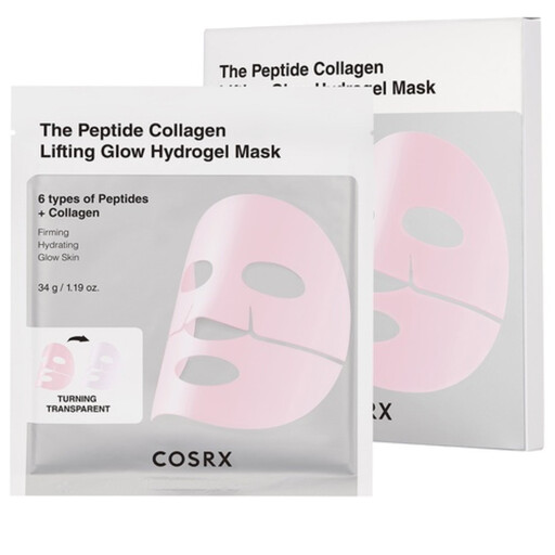 COSRX The Peptide Collagen Lifting Glow Hydrogel Mask 34g * 3