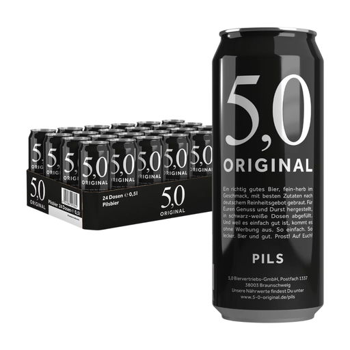 5,0 Original Pils 24x0.5L
