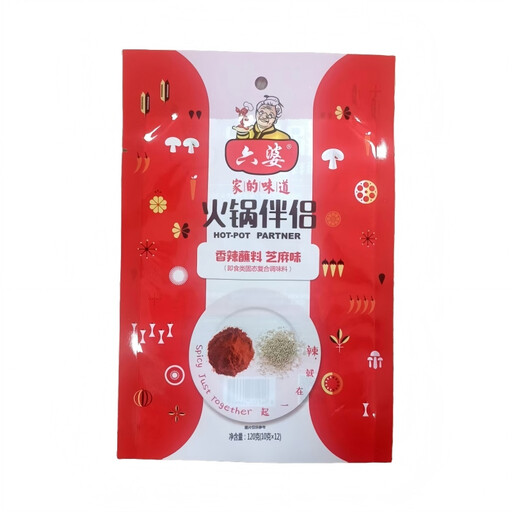 Liu Po Hot Pot Partner Spicy Dipping Sauce Sesame Flavor 120g