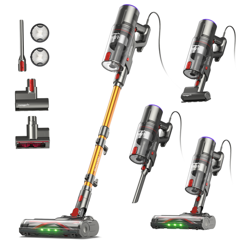 MONSGA HQ1 Gold corded stick vacuum cleaner