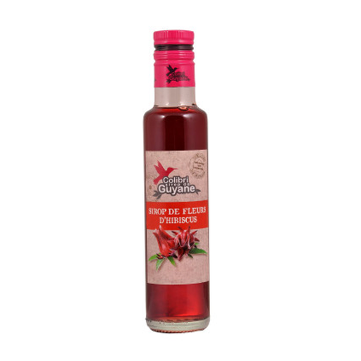 DELICES DE GUYANE Hibiscus Syrup 25cl