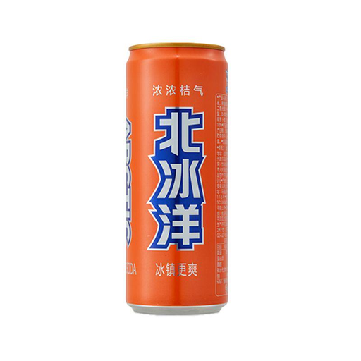 Bei Bing Yang Orange Juice Soda 330ml, mandarin-ingredient listing