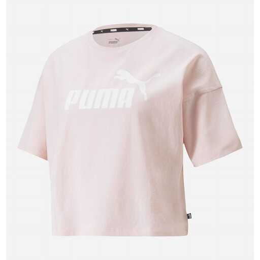 Puma Women’s Essentials Logo Cropped Top
