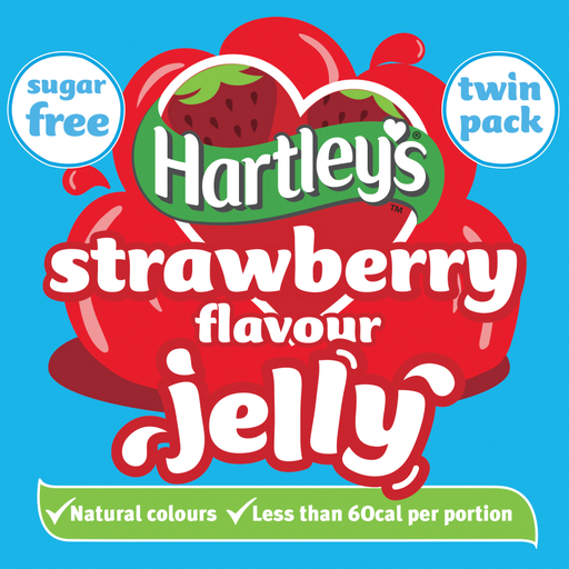 Hartley’s Sugar Free Strawberry Jelly 23g pack