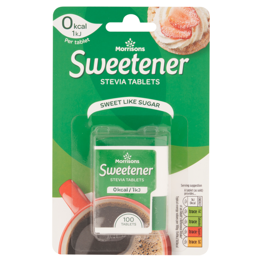 Morrisons Stevia Sweetener Tablets