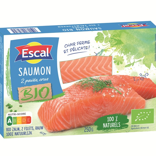 ESCAL 2 Filets de Saumon Bio