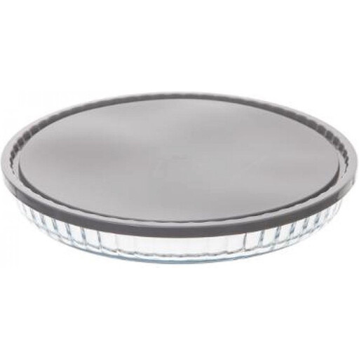 5five Keepeat Glass Pie Dish with Lid - 27.5 cm