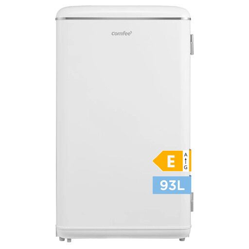 Comfee by Midea RCD93WH2EURT(E) 93 Liter Retro Minikühlschrank