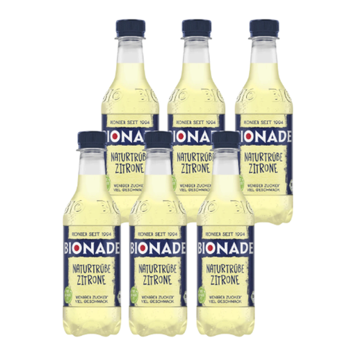 Bionade Naturtrübe Zitrone 6x0.4L