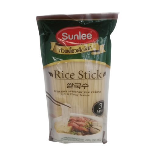 Sunlee Rice Stick Straight 3mm 400g