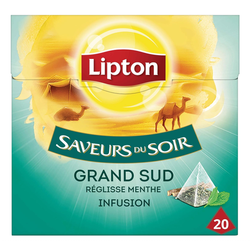 Lipton Ice Tea South Africa Licorice Mint, box of 20 tea bags