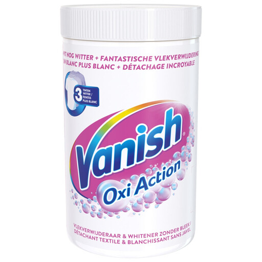 Vanish Oxi Action Powder - Stain Remover for White Laundry - 1.5 kg