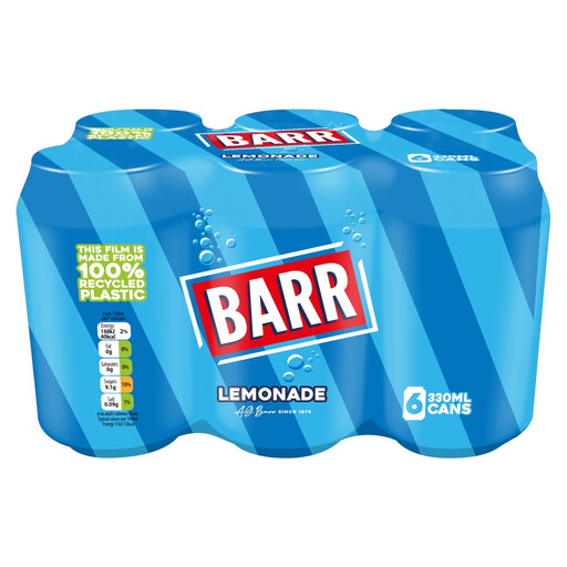 Barr Lemonade 6 X 330ml