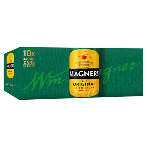 Magners Original Apple Irish Cider 10 X 440ml