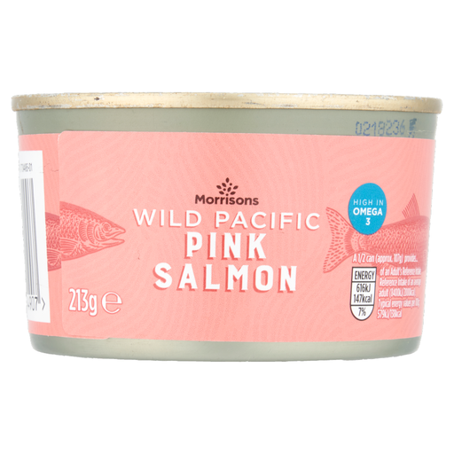 Morrisons Pink Salmon 213g tin