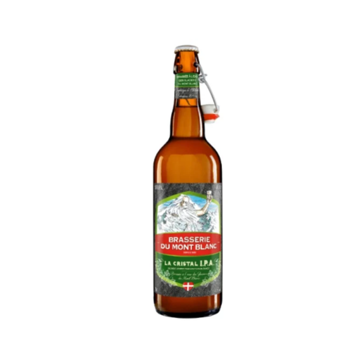 Bière Cristal IPA du Mont Blanc 75 cl